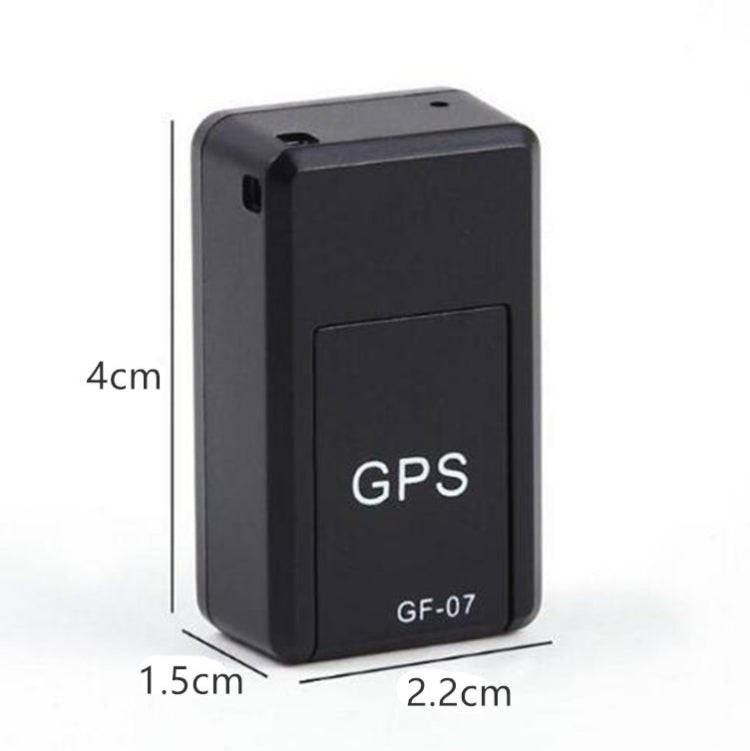 GF07 Mini GPS Tracking Strong Magnetic Locator Voice-controlled Recording Anti-lost Device Only S...