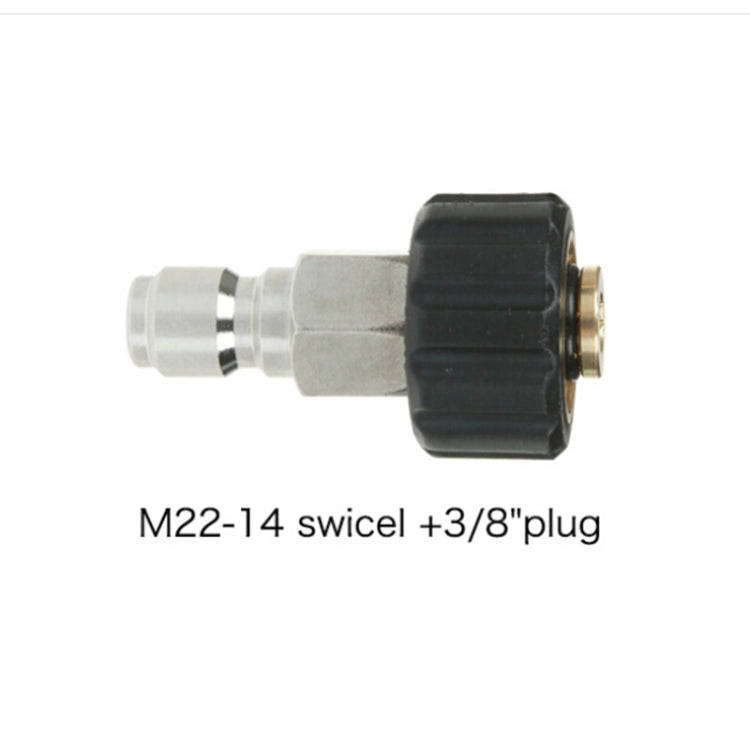 Pressure Washer Accessories Quick Connect Car Wash Water Hose Quick Connection, Typle:15-3/8 Male...