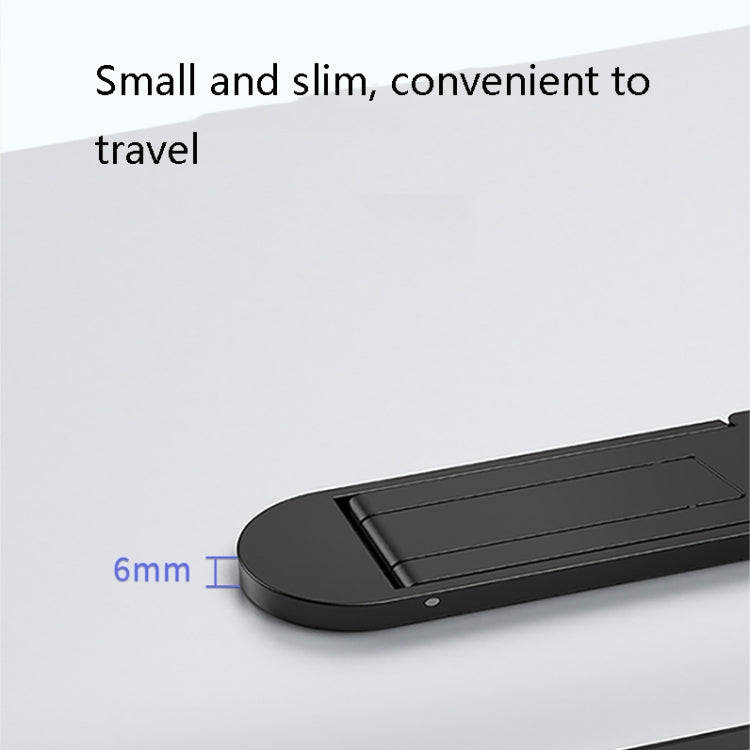Oatsbasf 03362 Laptop Cooling Stand Desktop Portable Suspended Vertical Stand(Black)