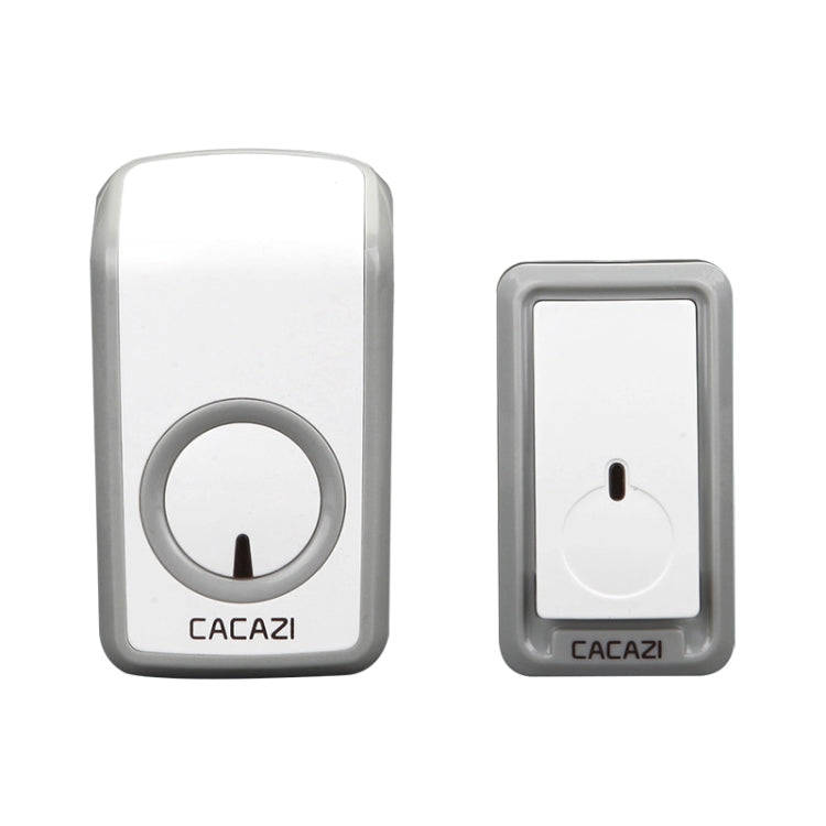 CACAZI W-899 Smart Home Wireless Doorbell Remote Control Doorbell, Style:EU Plug