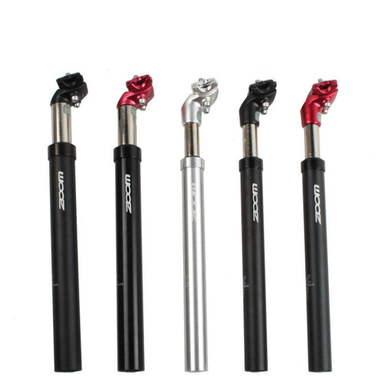 ZOOM Suspension Seat Tube Mountain Bike Bicycle Hydraulic Seatpost, Caliber:27.2mm(Silver)