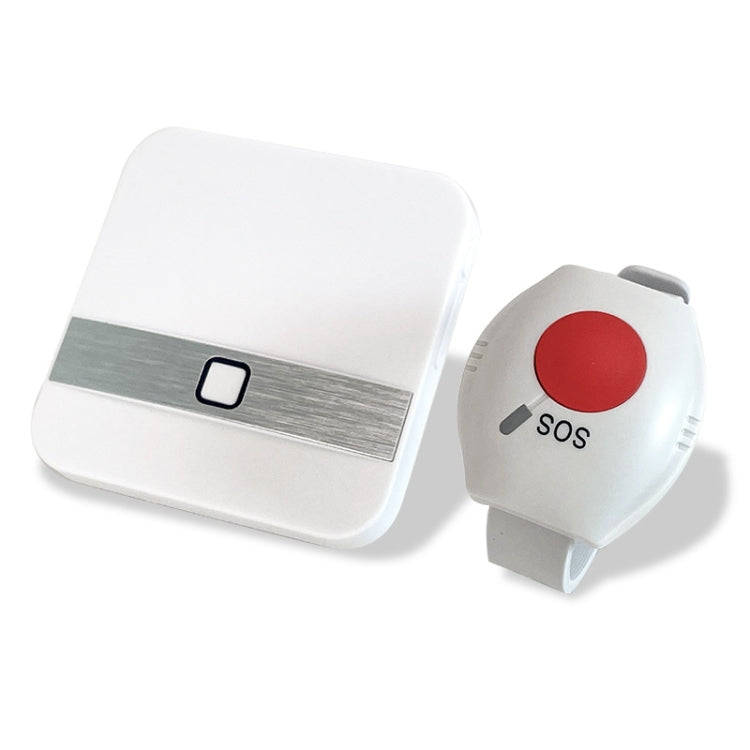EM-70 Wireless Emergency Alarm Wristband Sending Help Signal Fall Detect SOS Button for Old Peopl...