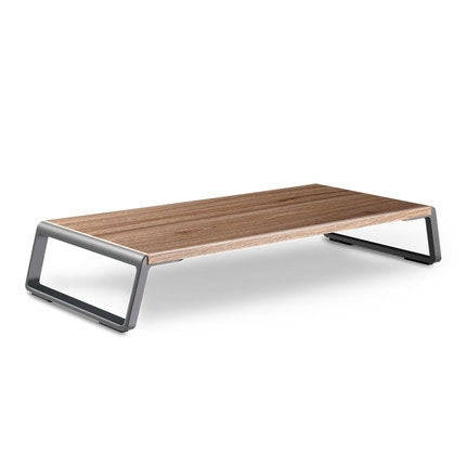 Monitor Stand Riser with Metal Feet for iMac MacBook LCD Display Printer, Lapdesk Tabletop Organi...