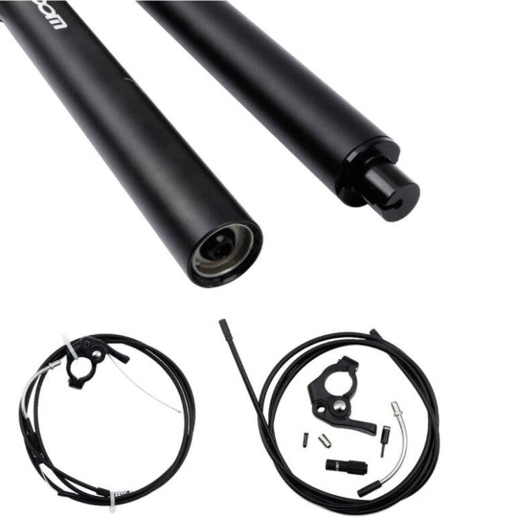 ZOOM Bicycle Wire-Controlled Hydraulic Lift Seat Tube Mountain Bike Seatpost, Size:31.6mm, Specif...