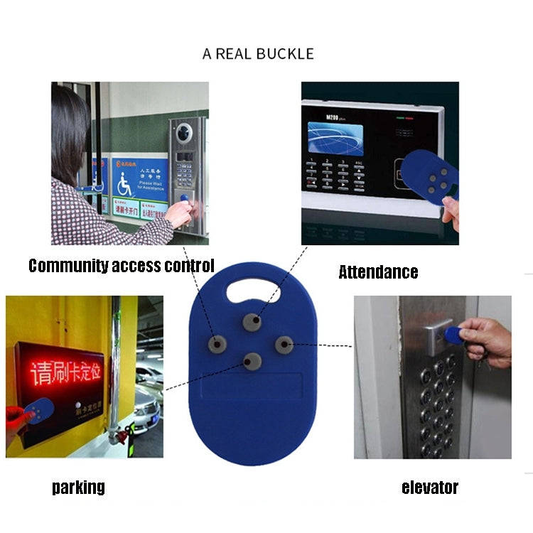 ID IC Composite Card UID/5200 Four-In-One Access Control Elevator Multi-Card Copy Induction Swipe...