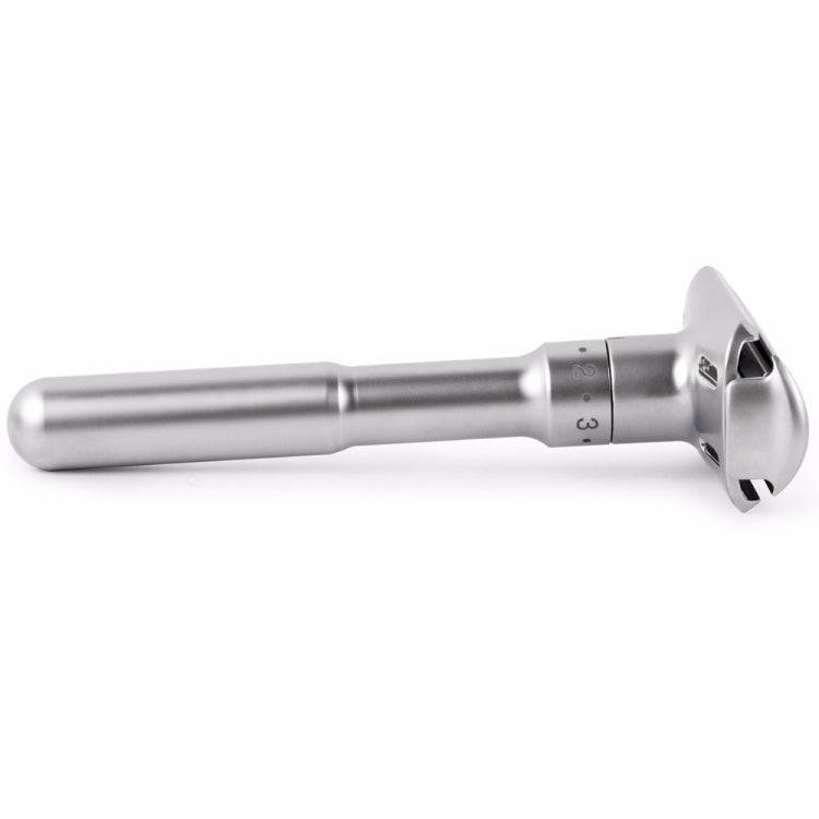 Adjustable Safety Razor Double Edge Classic Mens Shaving Hair Removal Shaver with 5 Blades(Silver...