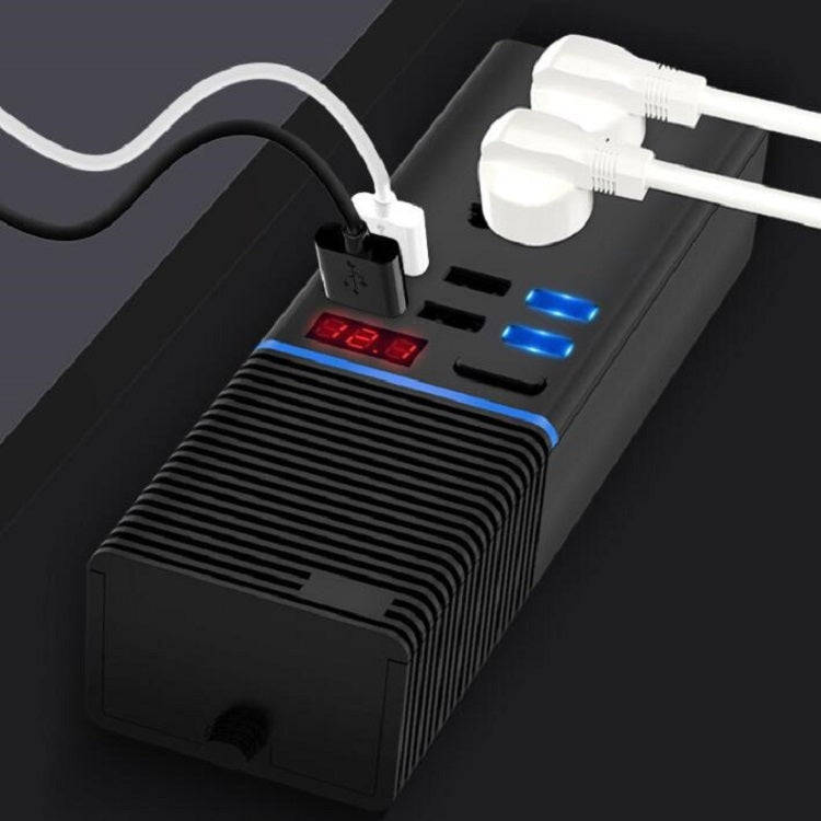 Car Inverter 12v/24v To 220v Household Power Converter Multi-Function Car Socket, Specification:V...