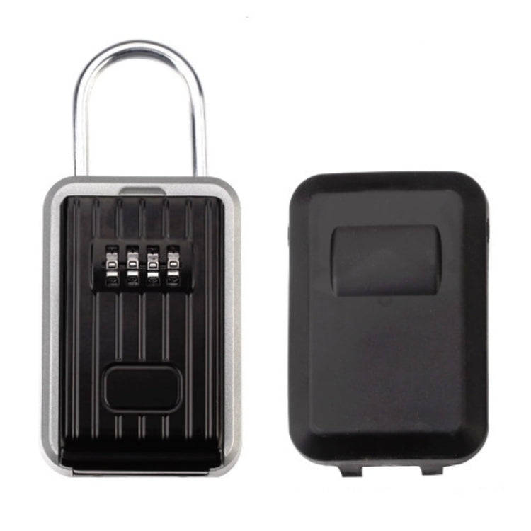Password Key Box Wall-Mounted Metal Box Password Box Outdoor Key Anti-Theft Storage Box, Specific...