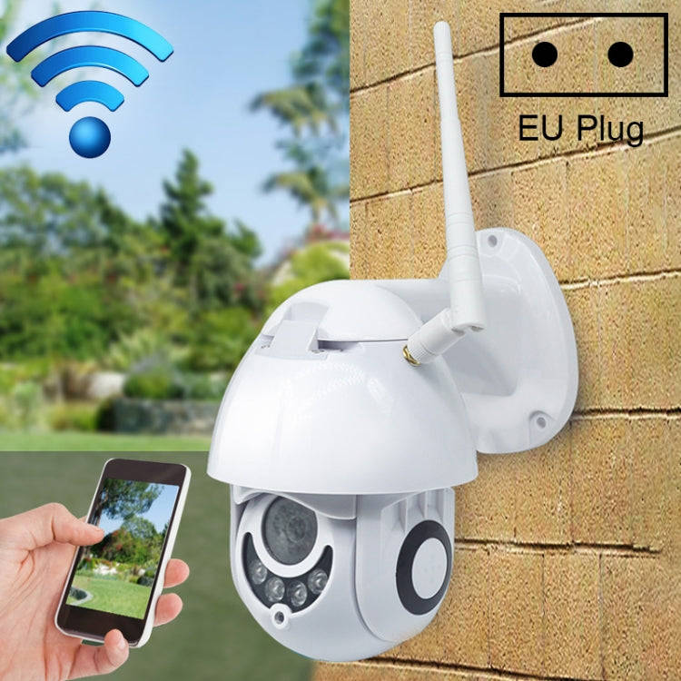 OU-A1IN PTZ Control 355 Degree Rotation Infrared WiFi Smart Dome Camera, Two-Way Voice Intercom M...
