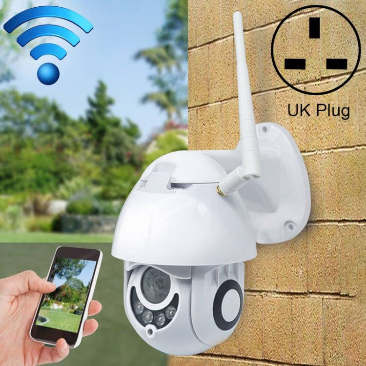 OU-A1IN PTZ Control 355 Degree Rotation Infrared WiFi Smart Dome Camera, Two-Way Voice Intercom M...