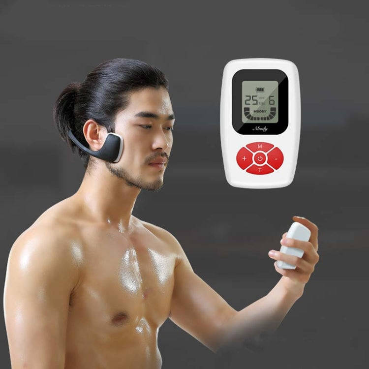 Micro-Current Facial Massager Smart Lazy Face-Lifting Device EMS Beauty Device(White)