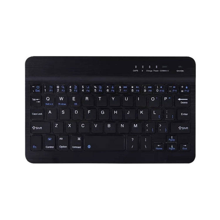 YS-001 7-8 inch Tablet Phones Universal Mini Wireless Bluetooth Keyboard, Style:Only Keyboard(Black)
