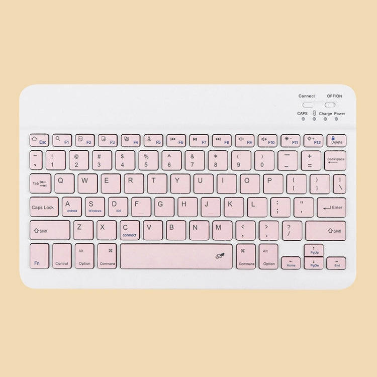 Universal Ultra-Thin Portable Bluetooth Keyboard and Mouse Set For Tablet Phones, Size:10 inch(Pi...
