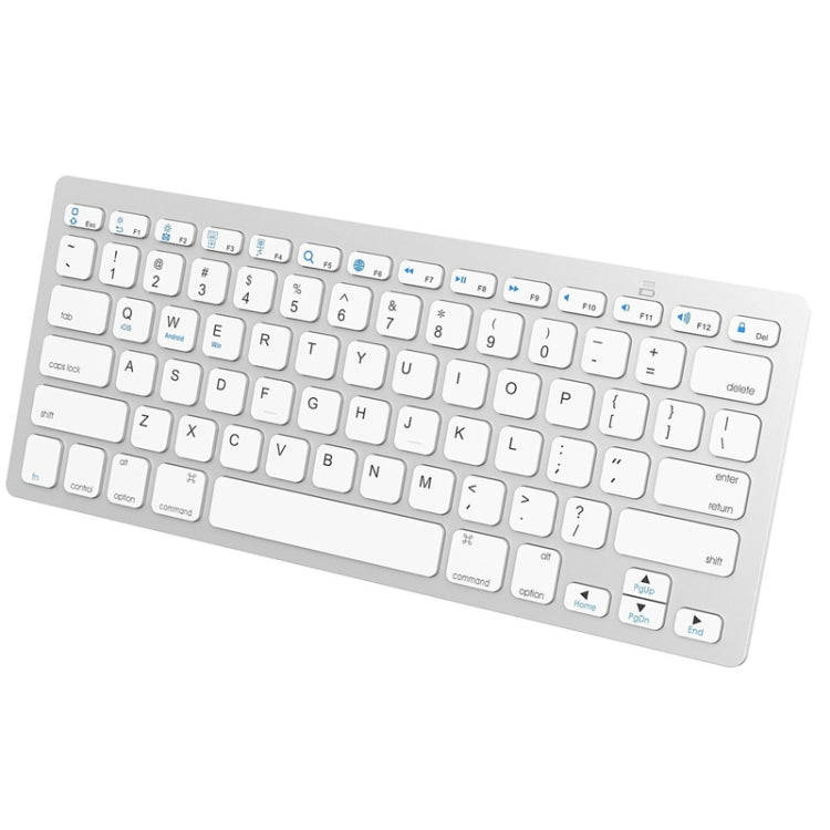 X5 Ultra-Thin Mini Wireless Keyboard + Wireless Mouse Set, Support Win / Android / IOS System(Sil...