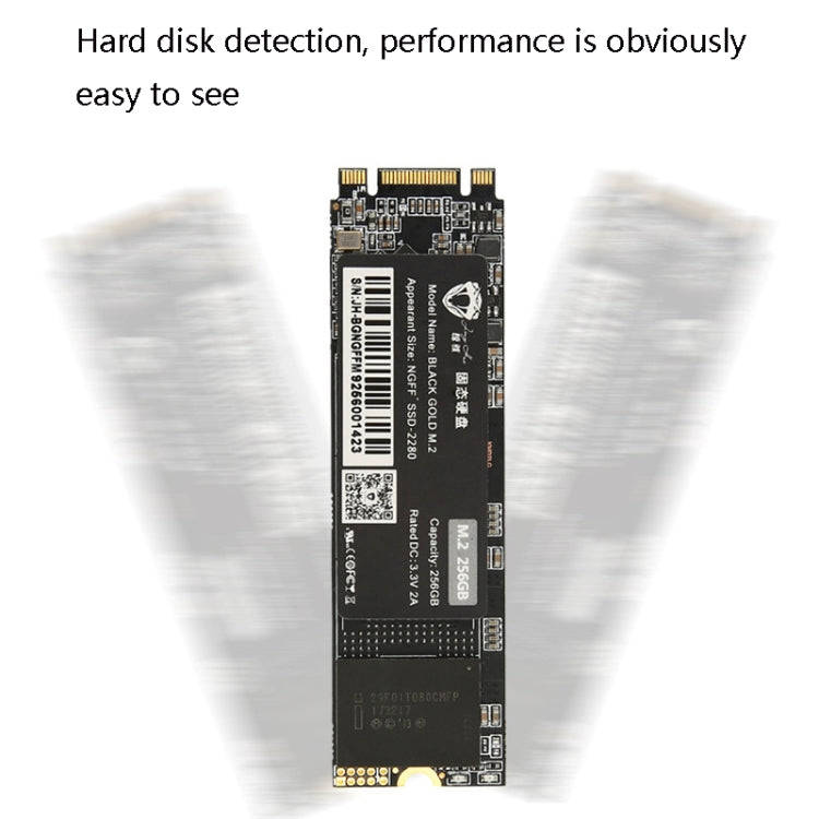 JingHai M.2 NGFF SSD Notebook Desktop Solid State Drive, Capacity:128GB