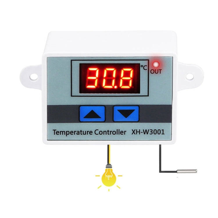 XH-W3001 Digital LED Temperature Controller Arduino Cooling Heating Switch Thermostat NTC Sensor ...