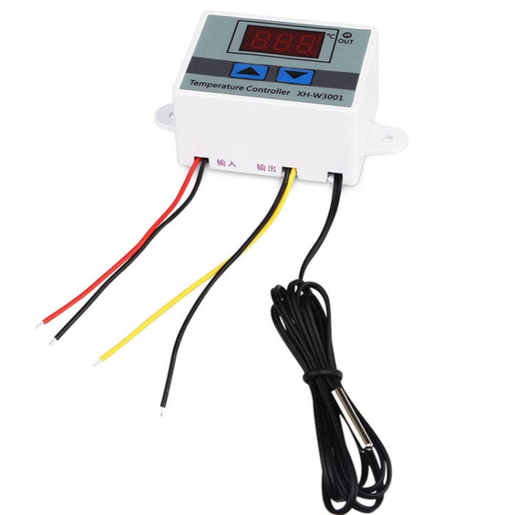 XH-W3001 Digital LED Temperature Controller Arduino Cooling Heating Switch Thermostat NTC Sensor ...