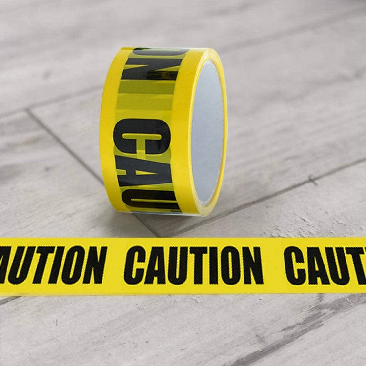 Floor Warning Social Distance Tape Waterproof & Wear-Resistant Marking Warning Tape(Caution)
