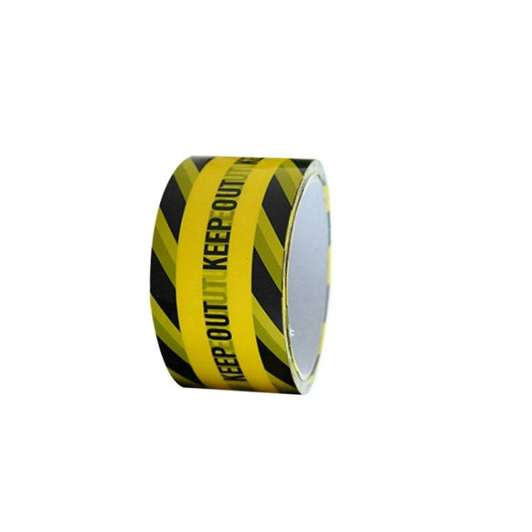 Floor Warning Social Distance Tape Waterproof & Wear-Resistant Marking Warning Tape(Twill Keep Out)