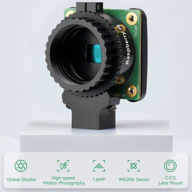 Waveshare Original Raspberry Pi 1.6MP Global Shutter Camera Module(24385)