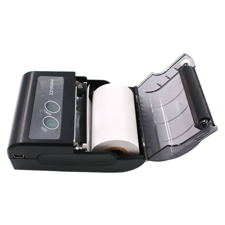58HB6 Portable Bluetooth Thermal Printer Label Takeaway Receipt Machine, Supports Multi-Language ...