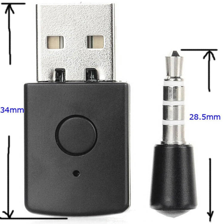 Bluetooth Controller Receiver Adapter USB 4.0 Game Controller Headset Receiver For PS5
