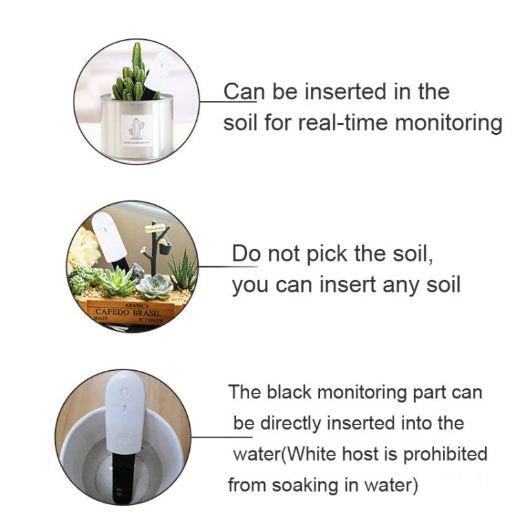 WN1803 Intelligent Soil Moisture Meter Tester Moisture Analysis Measuring Instrument Flowers Gras...