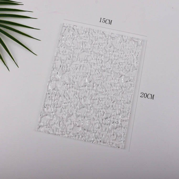15 x 20cm Acrylic Texture Background Board Photo Props Background Decorative Geometric Ornaments(...