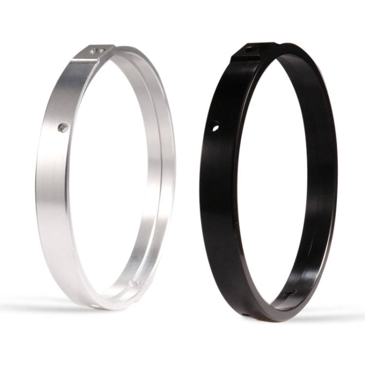 7 Inch Motorcycle Headlight Modification Parts Headlight Ring Bracket(Black)