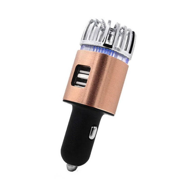 JO-6291 Negative Ion Car Sterilizing Air Purifier Mobile Phone High-Speed Charging Dual USB Cigar...