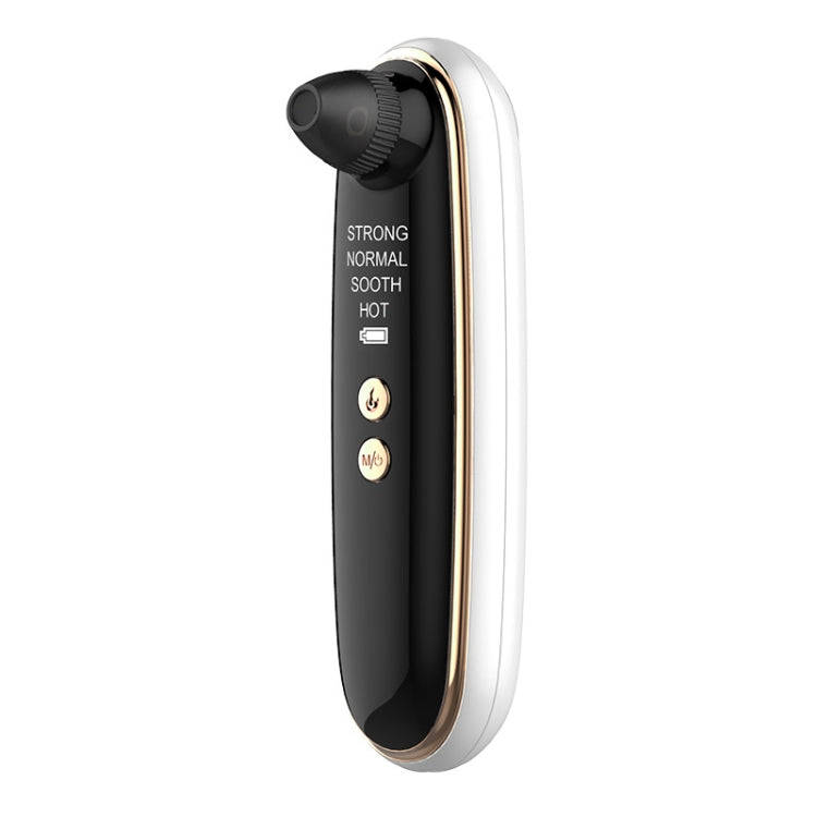 Visualized Hot Compress Blackhead Suction Device Pore Cleaner and Bubble Export Instrument(White)