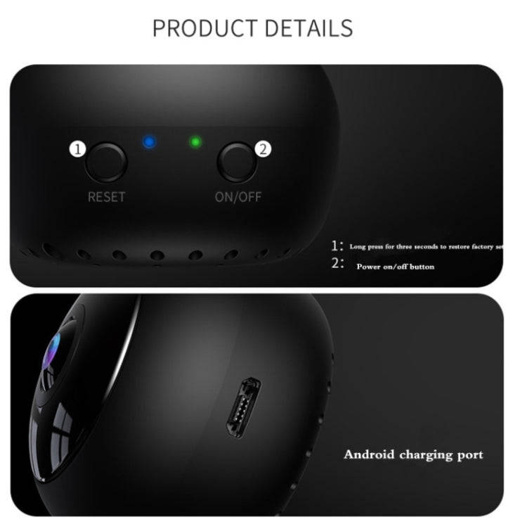A12 Mini 1080P 5GHz Wireless WiFi Security Camera Night Vision Remote Home Small Surveillance Cam...