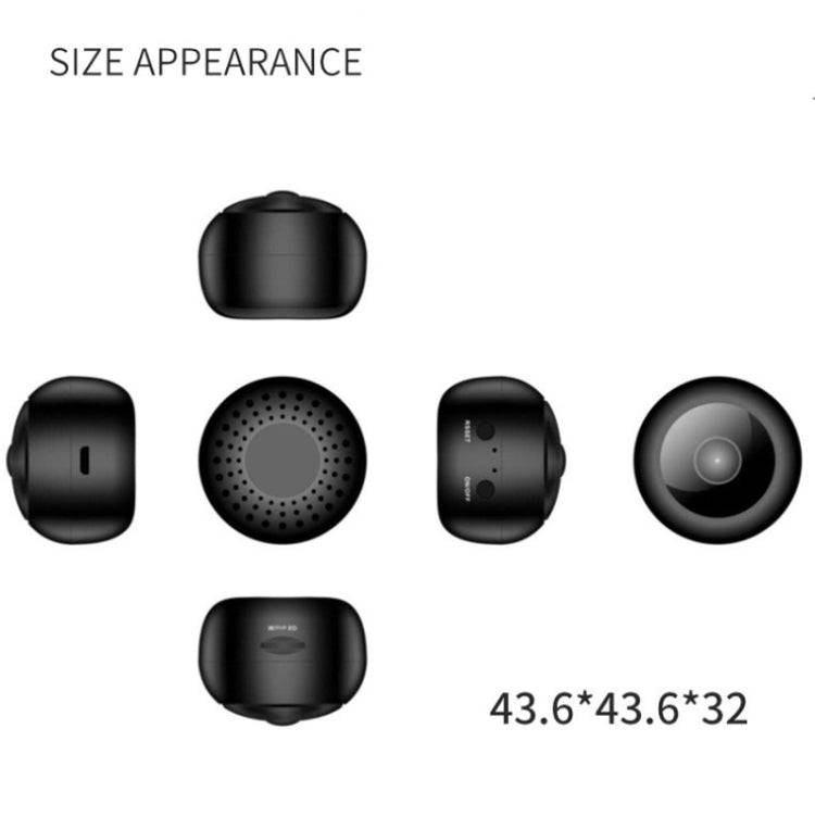 A12 Mini 1080P 5GHz Wireless WiFi Security Camera Night Vision Remote Home Small Surveillance Cam...