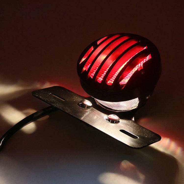 Motorcycle Accessories Retro Waning Tail Light Electric Car Brake Light Card Frame Light Modified...