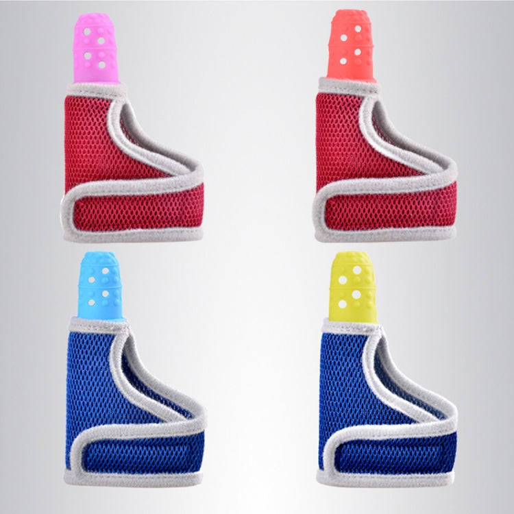 ZT001 Baby Silicone Molar Finger Cots Children Anti-Bite Hand Breathable Thumb Cots Teether Mater...