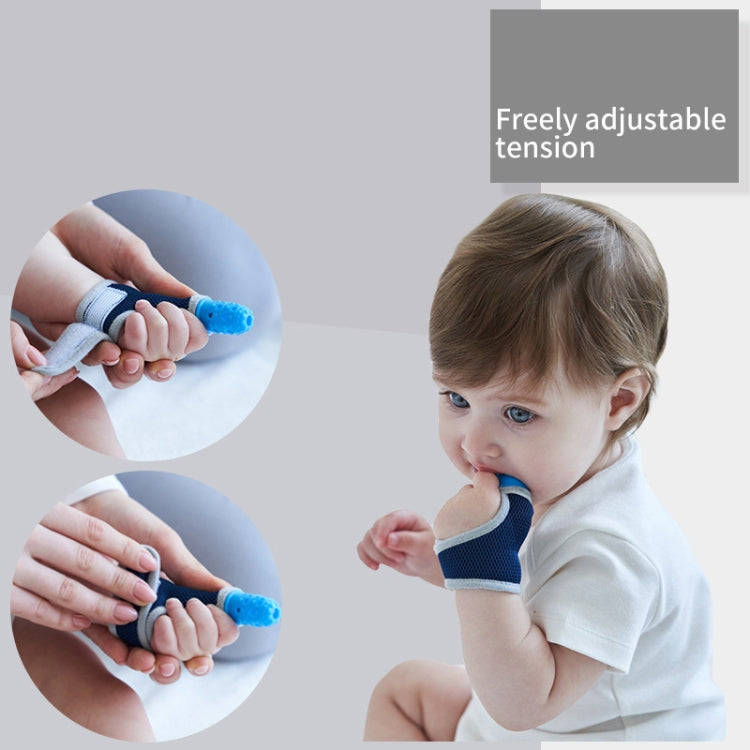 ZT001 Baby Silicone Molar Finger Cots Children Anti-Bite Hand Breathable Thumb Cots Teether Mater...