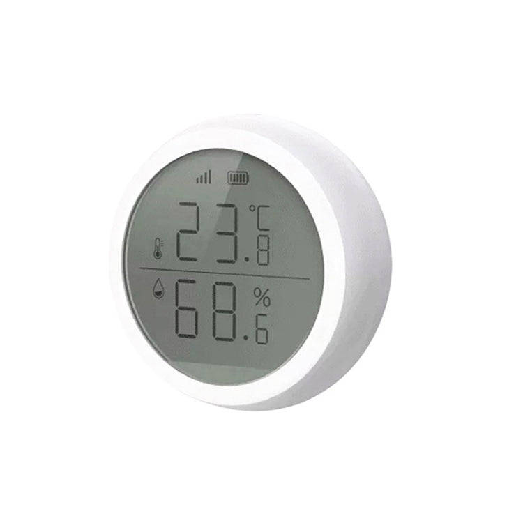 LQ-698 Tuya Smart Home Wireless Temperature And Humidity Detector Sensor, Need to be used with Ga...