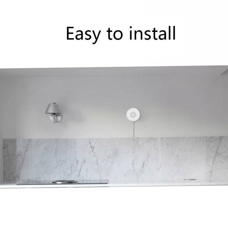 LQ-698 Tuya Smart Home Wireless Temperature And Humidity Detector Sensor, Need to be used with Ga...