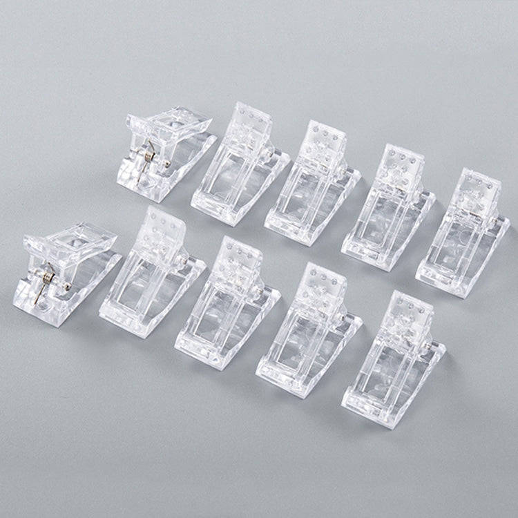 15 PCS Nail Crystal Mold Fixed Clip Crystal Glue Crystal Glue Shaping Clip