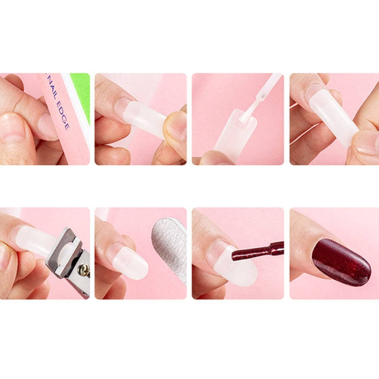 Manicure Tool  Set Fingernails Word Cut Set, Specification: Transparent French