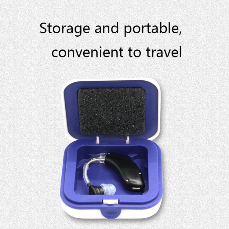 GM-105 Elderly Hearing Aid Sound Amplifier Intelligent Noise Reduction Sound Collector, Style: EU...