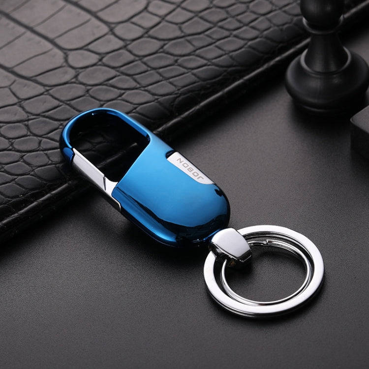 JOBON ZB-176 Car Keychain Men Waist Hanging Key Chain Pendant(Blue Ice)