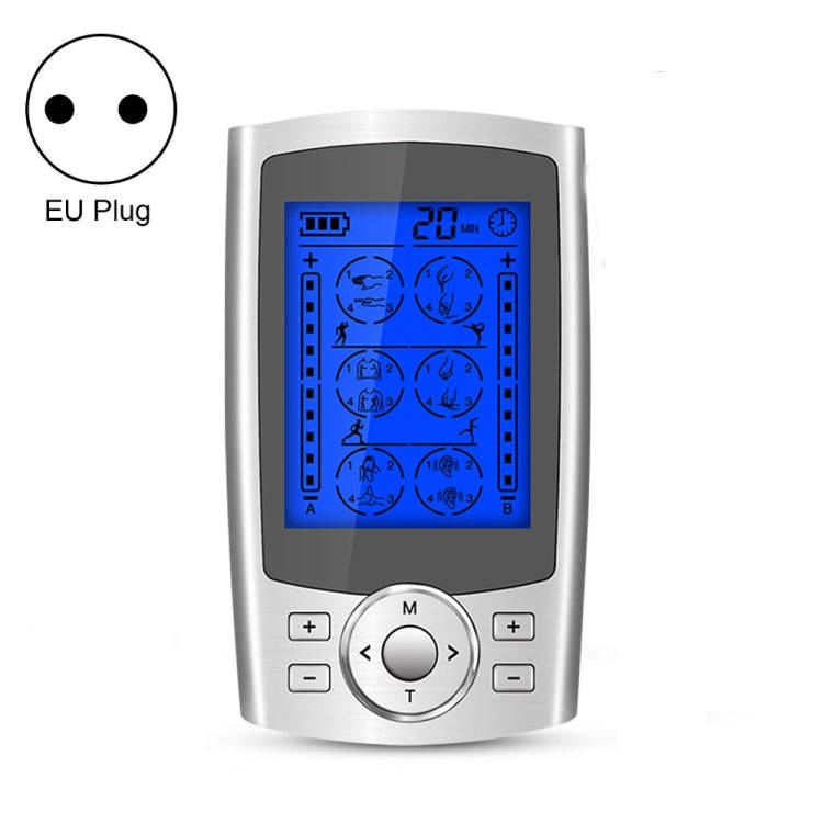 24-Mode Digital Electronic Pulse Massager Intelligent Whole Body Physical Therapy Meridian Massag...
