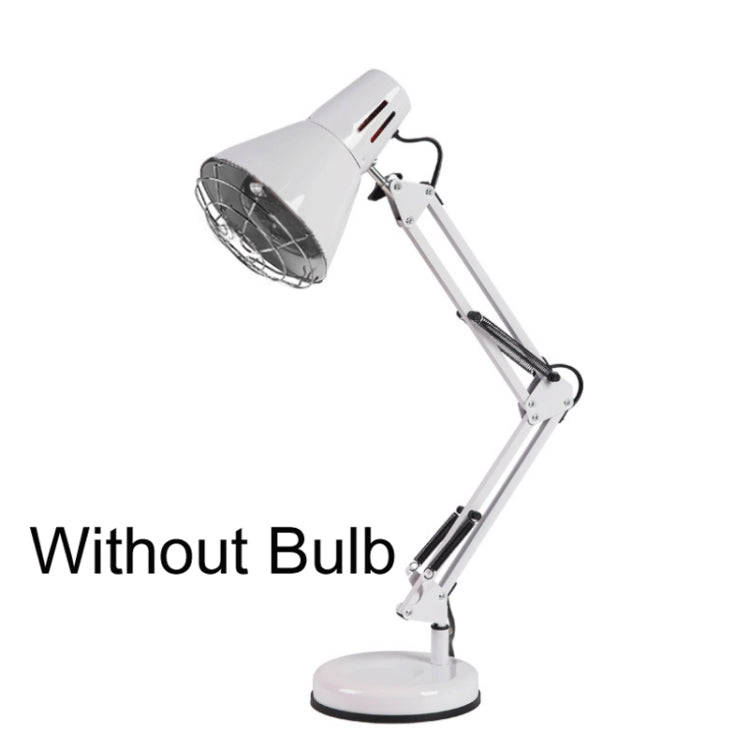 Household 150-watt Infrared Simple Physiotherapy Lamp With Metal Long Arm US Plug, Colour: Timing...