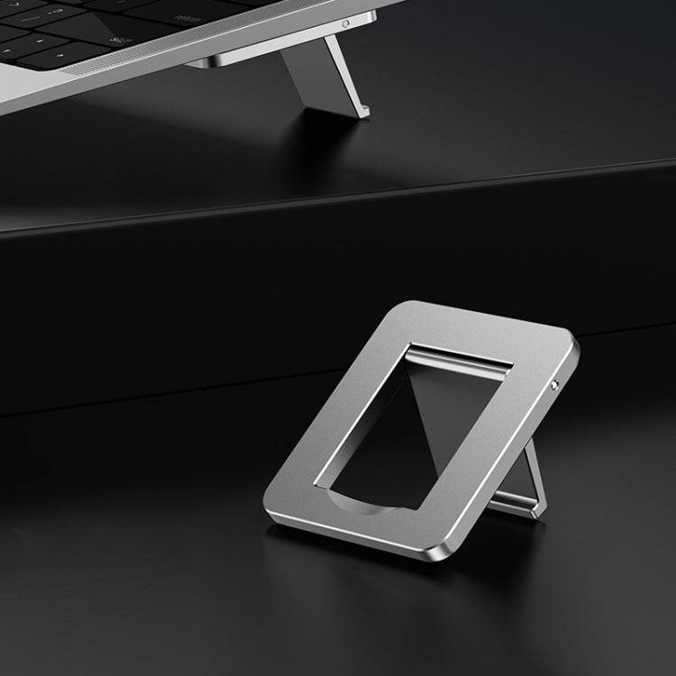 Oatsbasf 03321 Notebook Computer Invisible Height Increase Bracket Desktop Folding Storage Radiat...