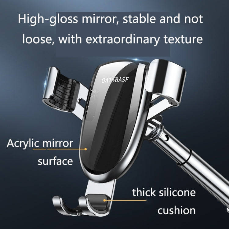 OATSBASF 03513 Phone Car Magnetic Telescopic Bracket Suction Cup Type Navigation Mobile Phone Bra...