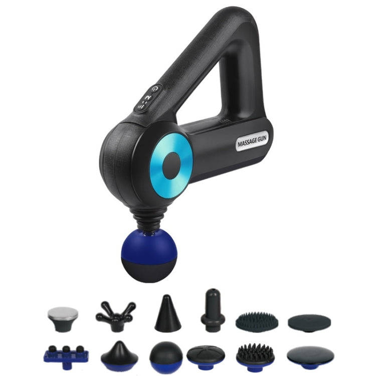 SL-8890 Triangle Fascia Muscle Relaxer Household Electric Fitness Massager, Specification: UK Plu...