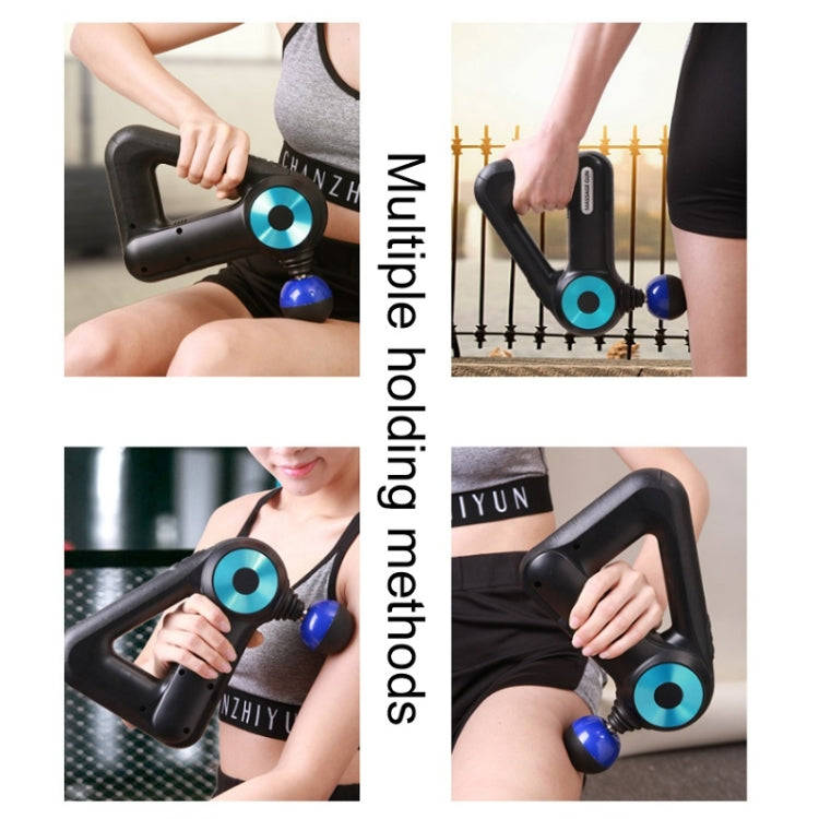 SL-8890 Triangle Fascia Muscle Relaxer Household Electric Fitness Massager, Specification: UK Plu...