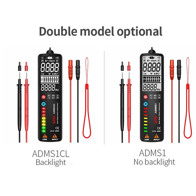 BSIDE Dual-Mode Smart Large-Screen Display Multimeter Electric Pen Portable Voltage Detector, Spe...
