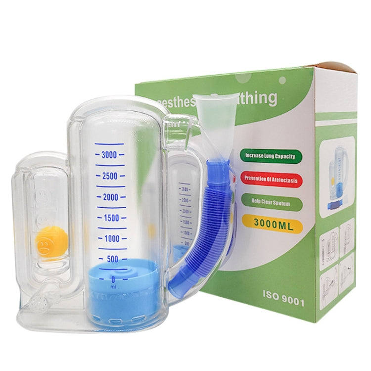 Respiratory Training Device Lung Capacity Training Pulmonary Function Exercise Rehabilitation Dev...